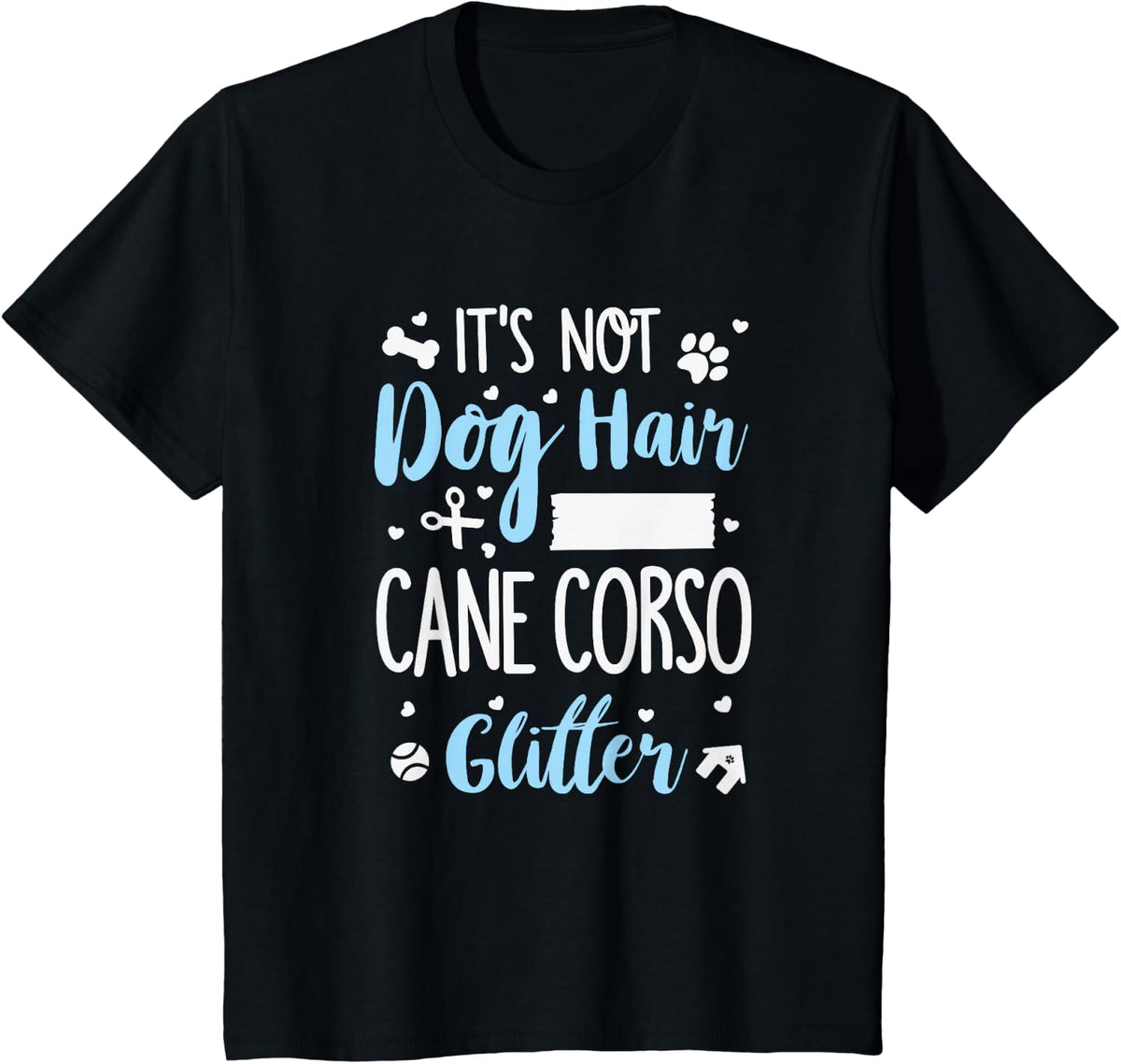 Cane Corso Glitter - Funny Cane Corso Lover Shirt Gift T-Shirt - Black