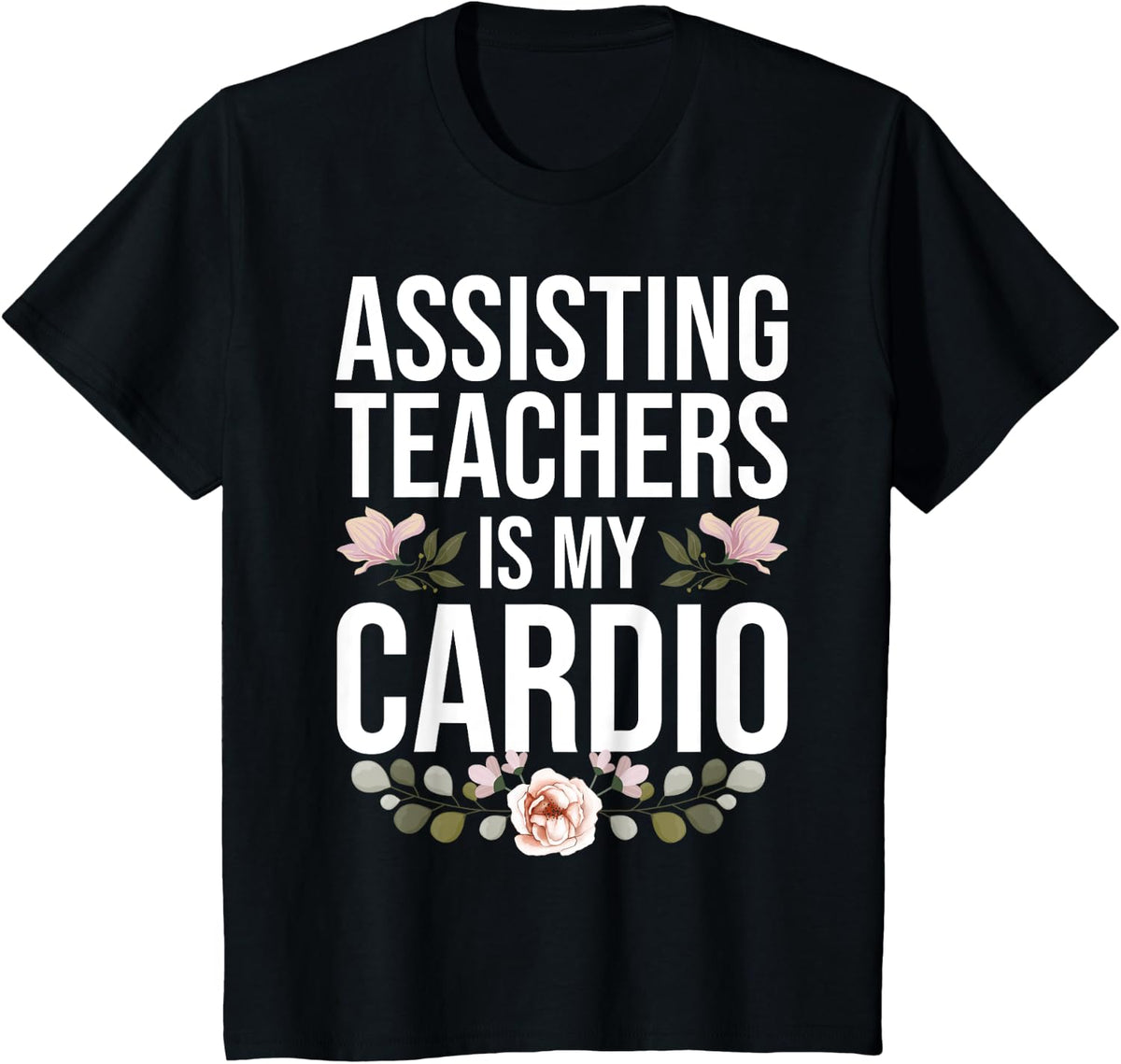 Funny Paraprofessional For Men Women Para Assistant Teacher T-Shirt - Black