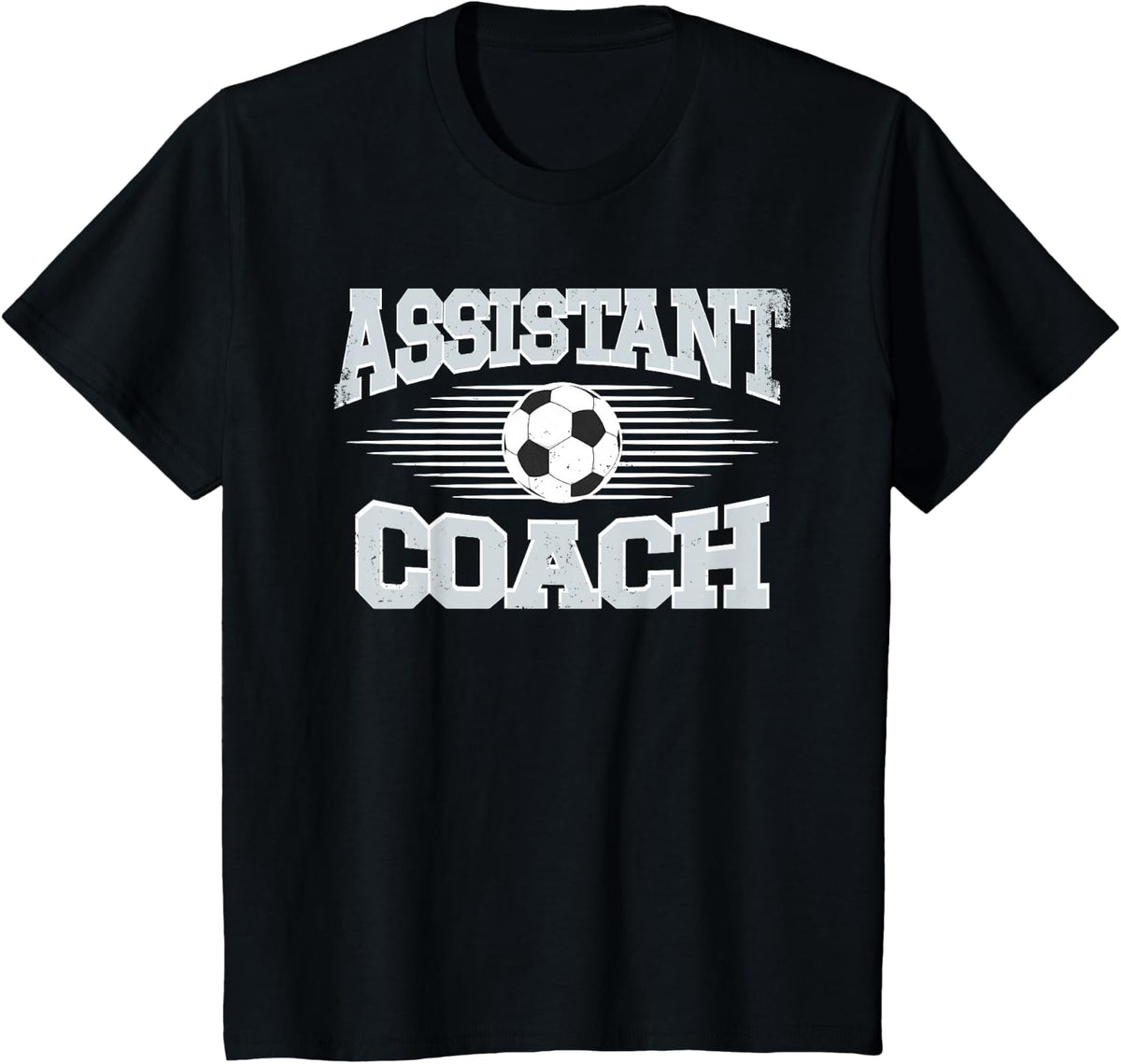 Assistant Soccer Coach Gift T-Shirt T-Shirt - Black
