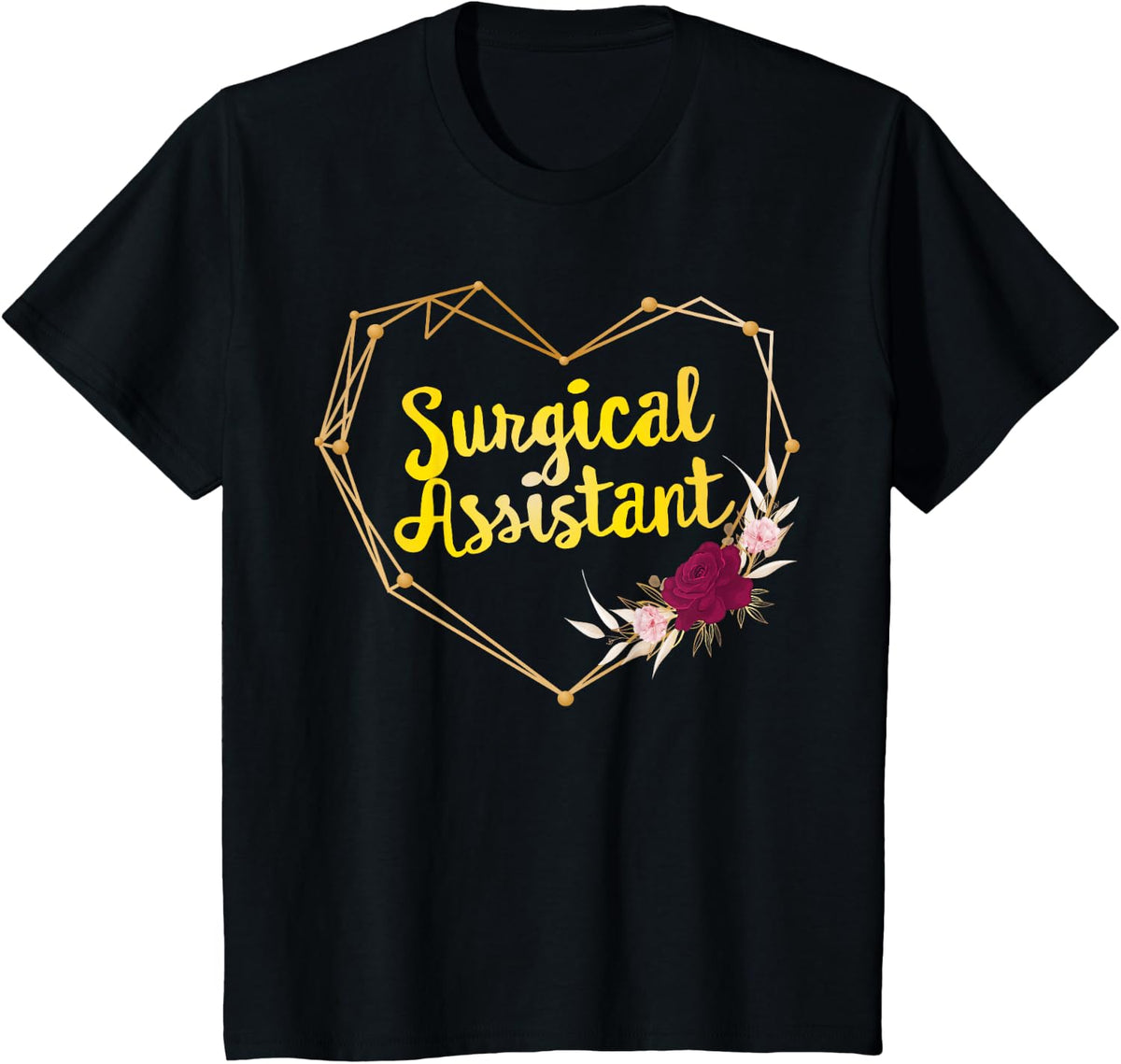 Surgical Assistant Technician Surg Tech Coworker Team Women T-Shirt - Black