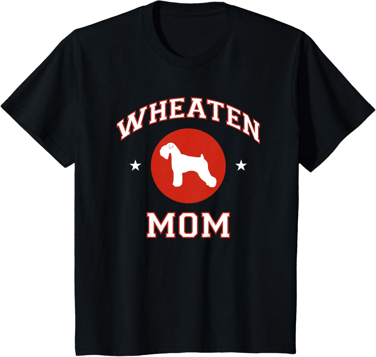 Soft Coated Wheaten Terrier Mom T-Shirt - Black