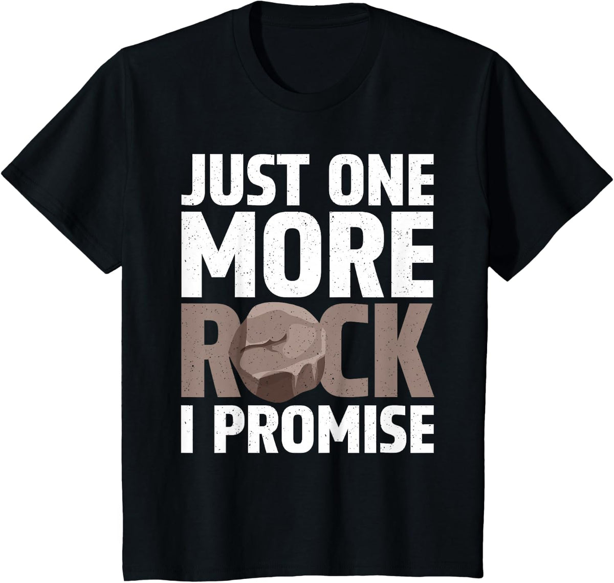 Rock Collecting Art For Men Women Geology Rock Collector T-Shirt - Black