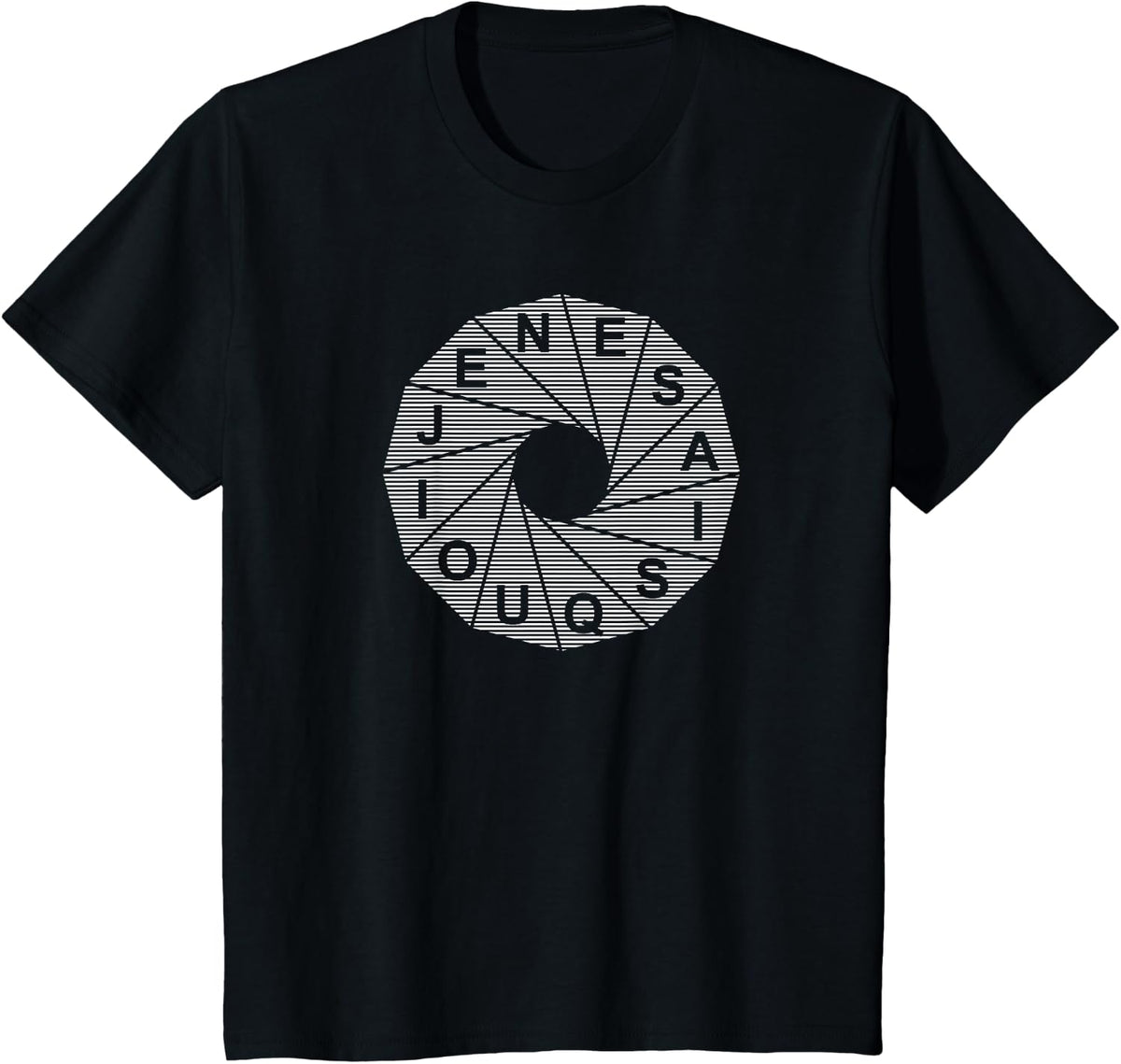 Je Ne Sais Quoi French T-Shirt T-Shirt - Black