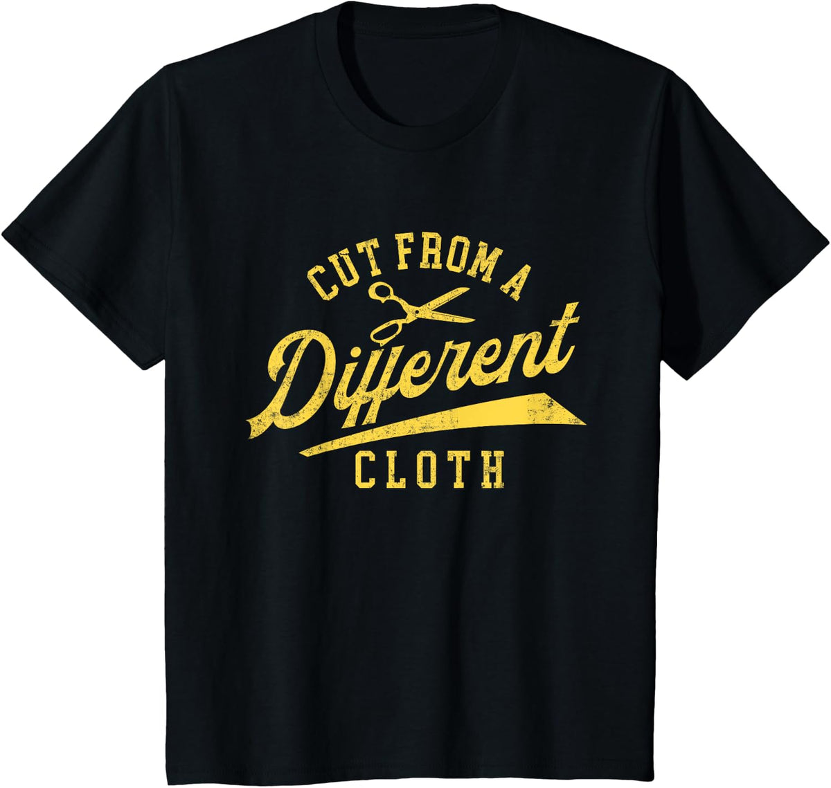 Cut from A Different Cloth - 80s 90s Old School Hip Hop T-Shirt - Black