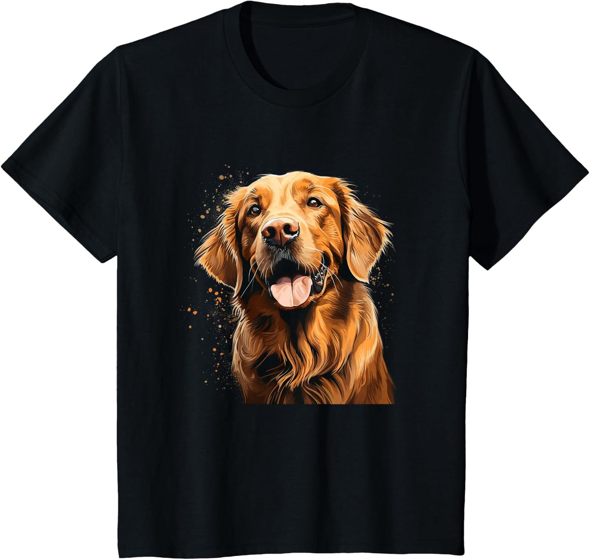 Apparel For Golden Retriever Lovers T-Shirt - Black