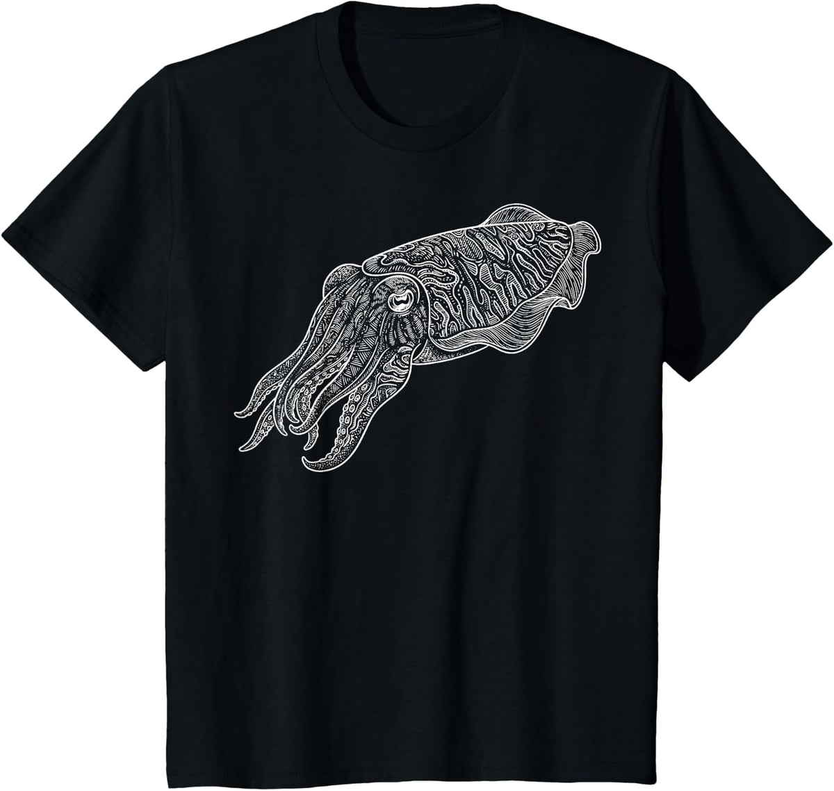 Cuttlefish T-Shirt - Black