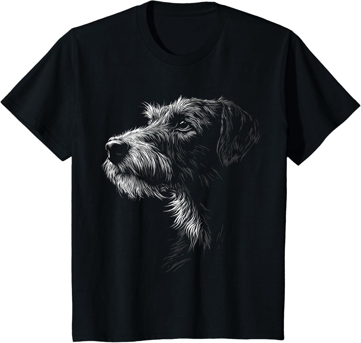Irish Wolfhound Irish Wolfhound Graphic T-Shirt - Black