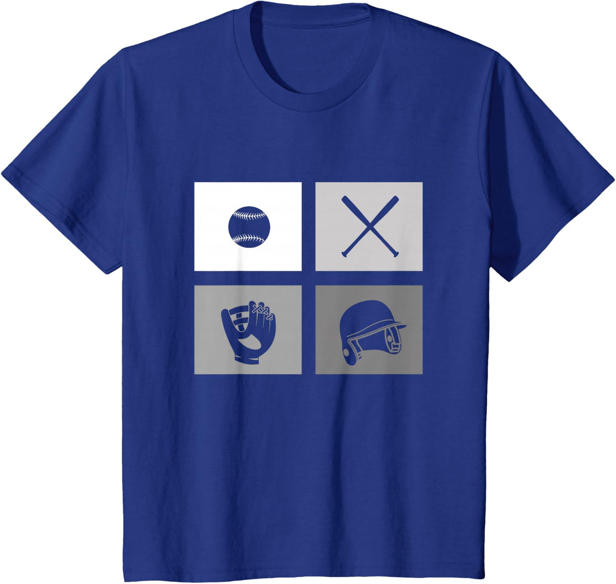 Baseball T-Shirt - Royal Blue