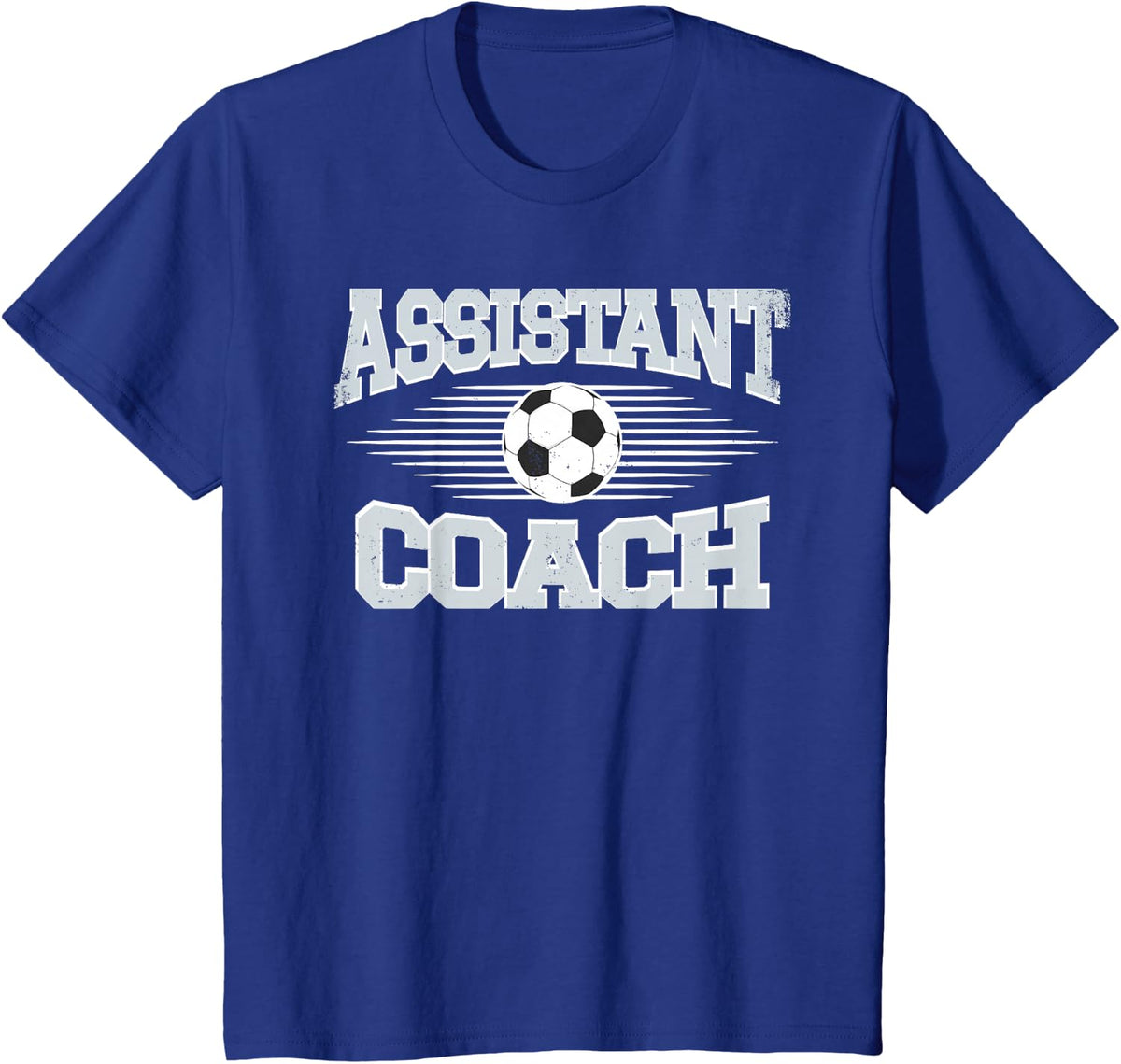 Assistant Soccer Coach Gift T-Shirt T-Shirt - Royal Blue
