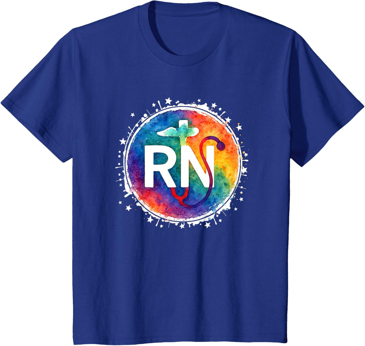 Nurse Life Shirt Women RN Gifts Nursing School Pride Tees T Shirts for Nurses - Royal Blue