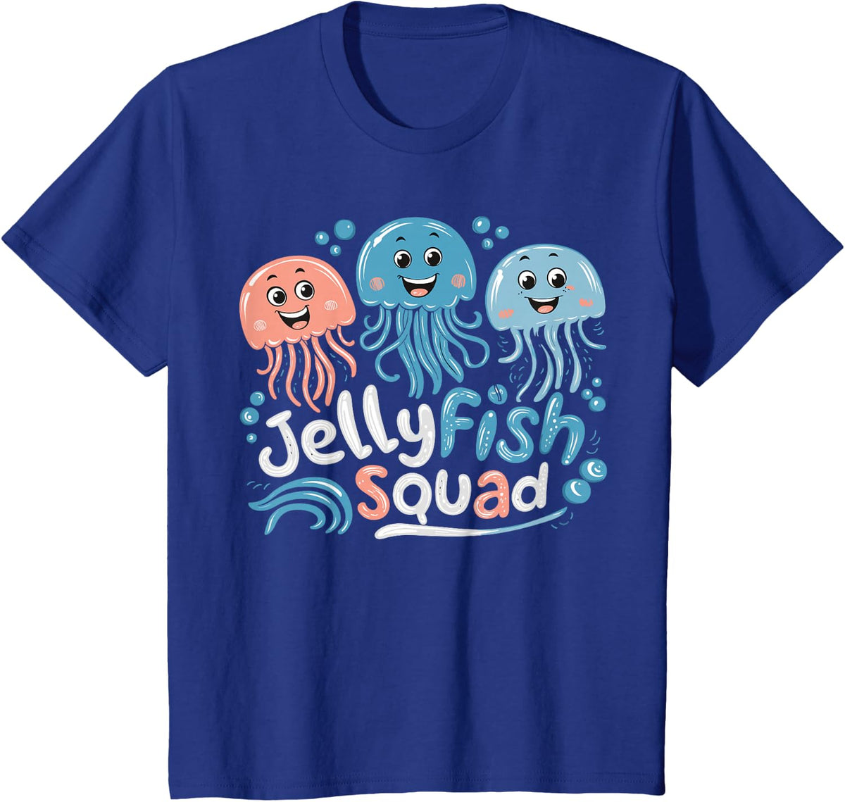 Jellyfish Squad Design for Jellyfish Lover Stuff | Jellyfish T-Shirt - Royal Blue
