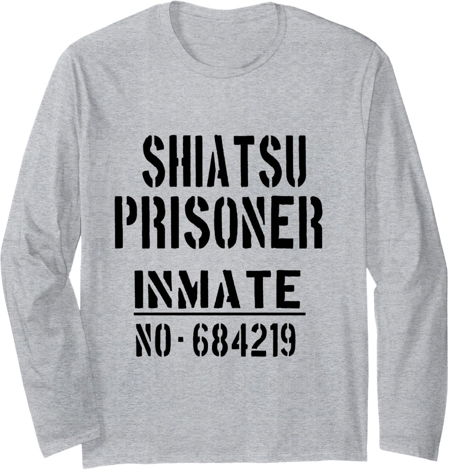 Shiatsu Massage/Shiatsu Therapist Lazy Halloween Costume Long Sleeve T-Shirt - Adult Unisex Heather Grey