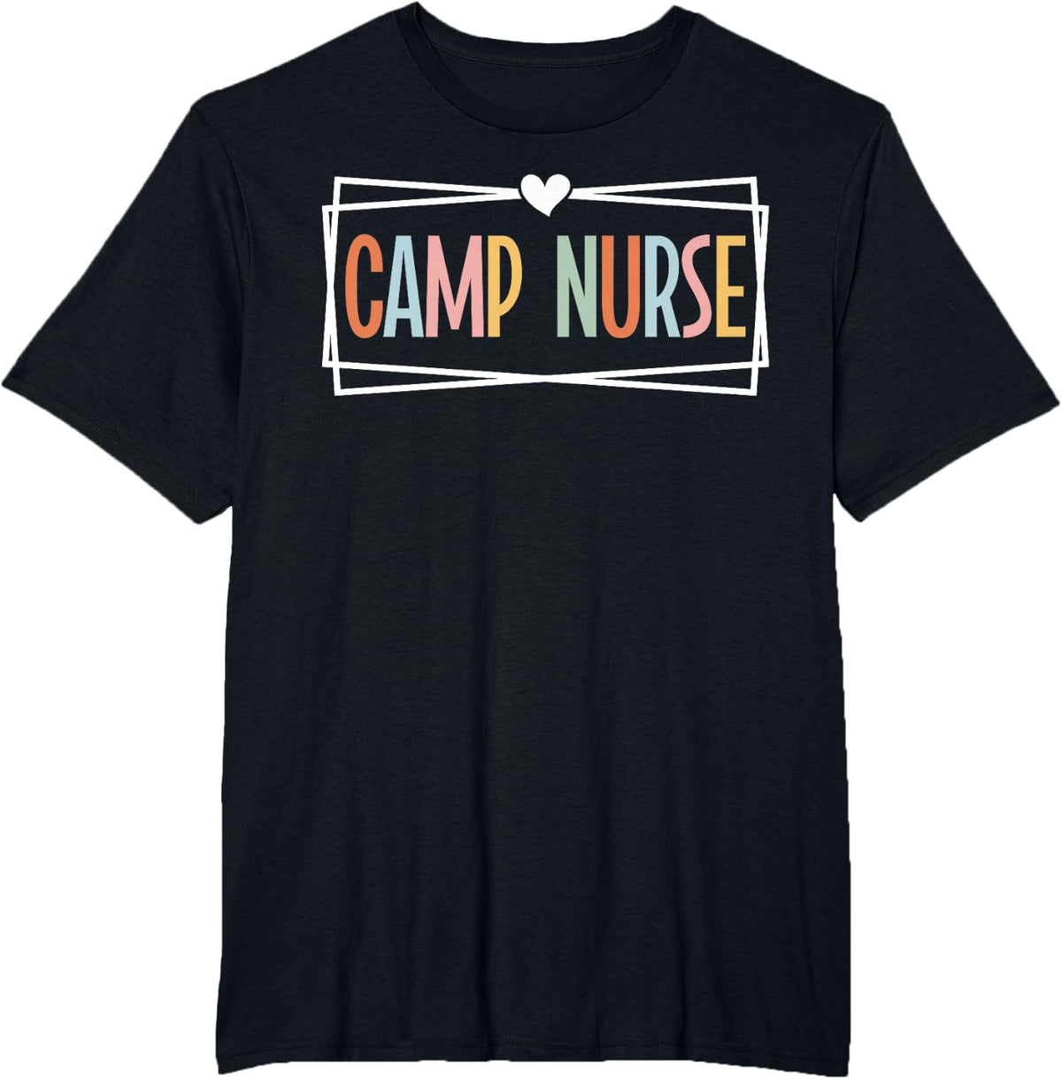 Camp Nurse Appreciation Camp Nursing T-Shirt - Black