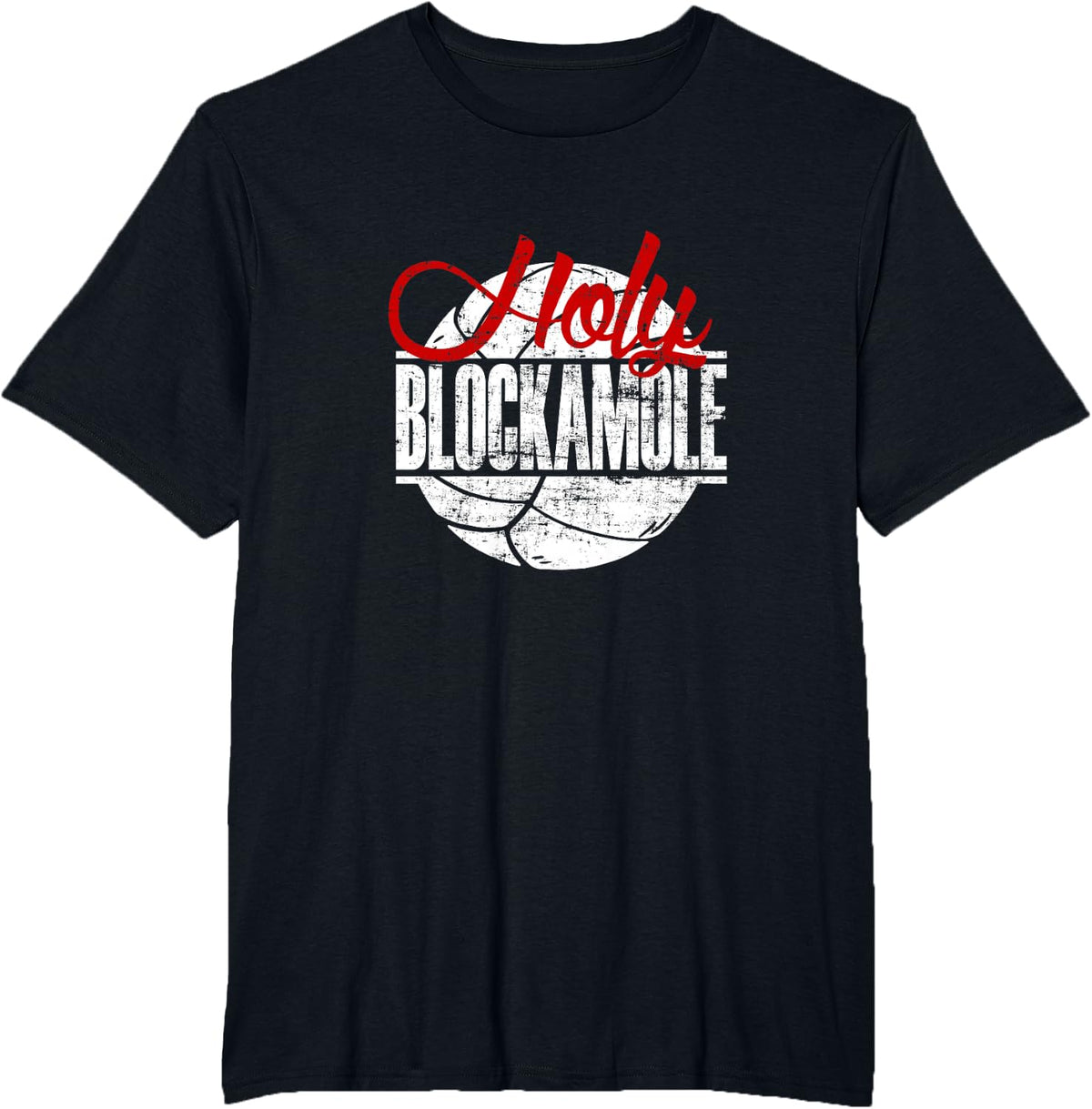 Holy Blockamole - Volleyball T-Shirt - Black