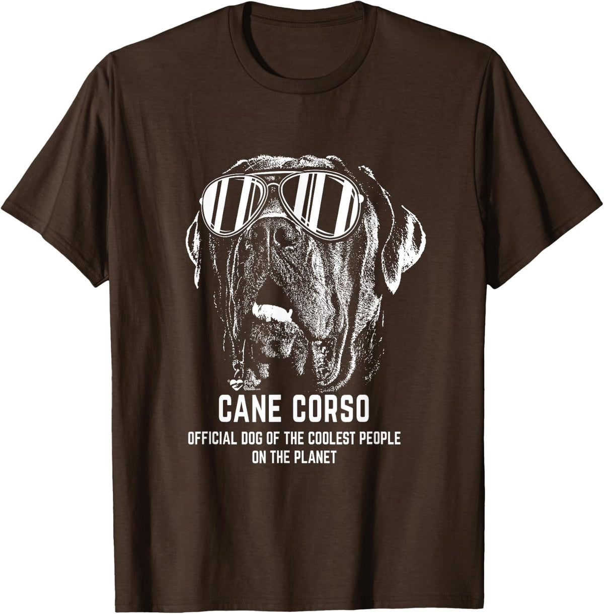 Cane Corso Official Dog of the Coolest Pup Lovers Men Women T-Shirt - Brown