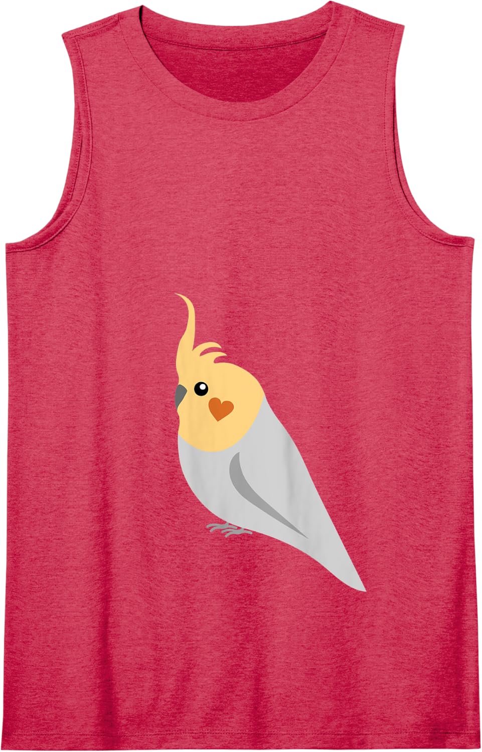 Cockatiel | Cute Parakeet for Bird Lovers Gift Idea Tank Top - Red