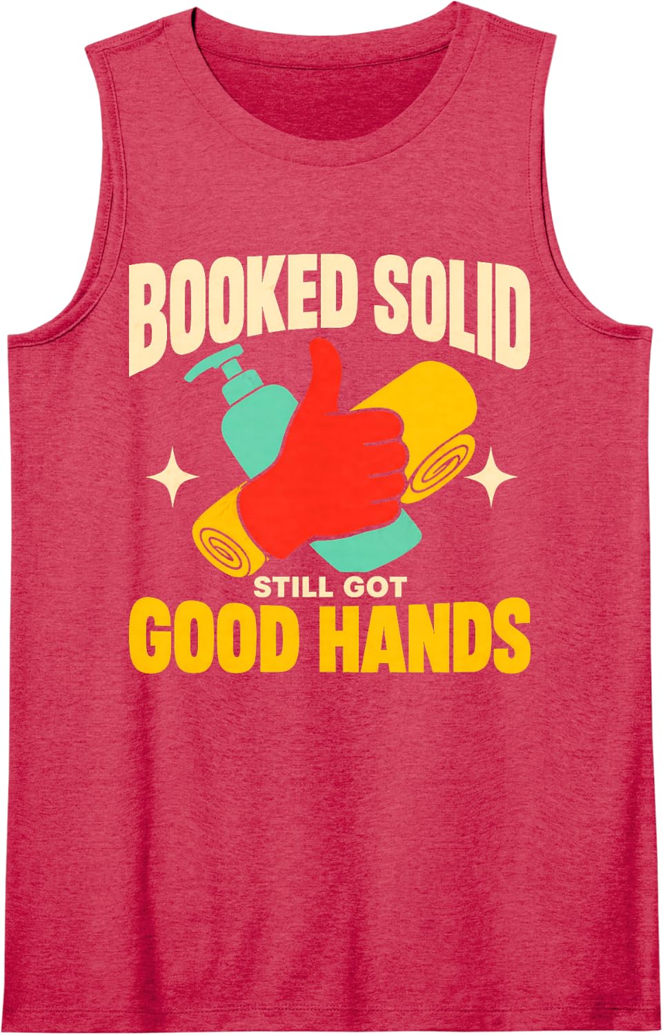 Massage Therapist Massage Therapy LMT Gift Sleeveless Tank Top - Red