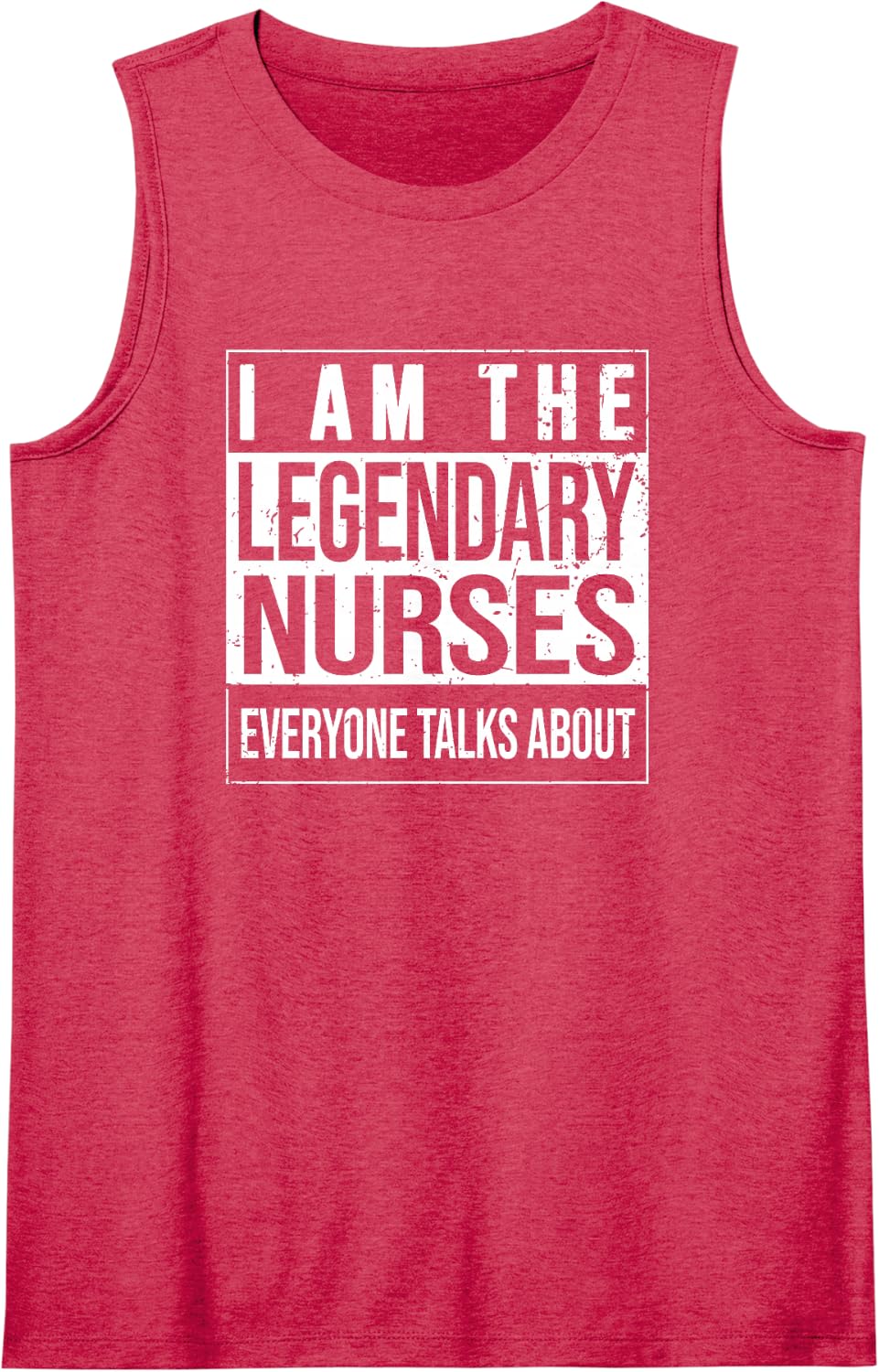 Nurse-Practitioner Birthday Born Nurses Sleeveless Tank Top - Red