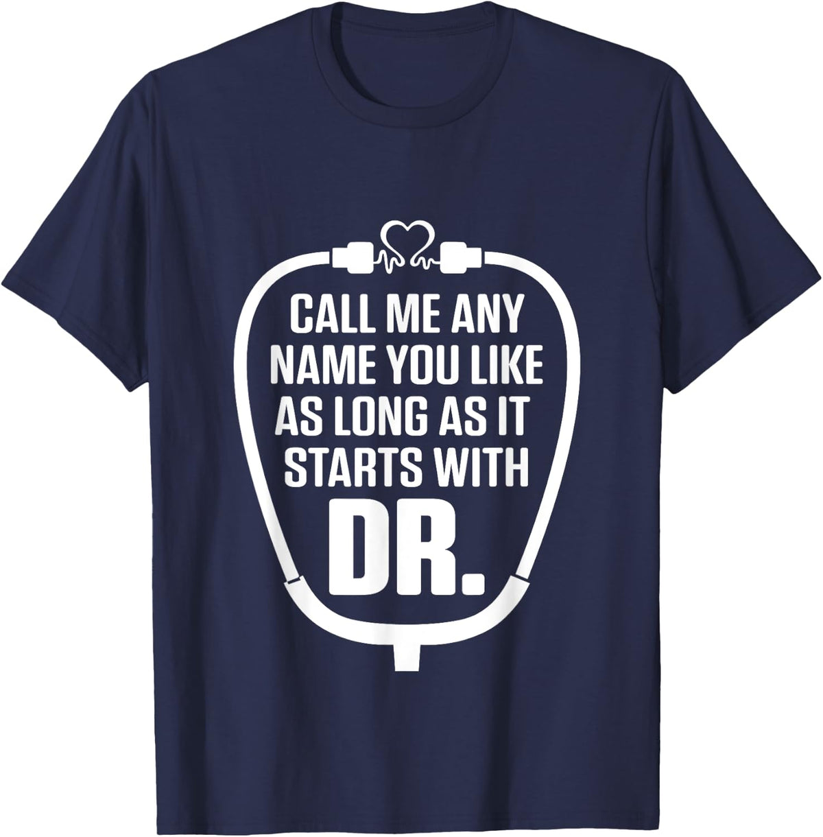 DNP Doctor of Nursing Practice Name RN Nurse T-Shirt - Navy Blue