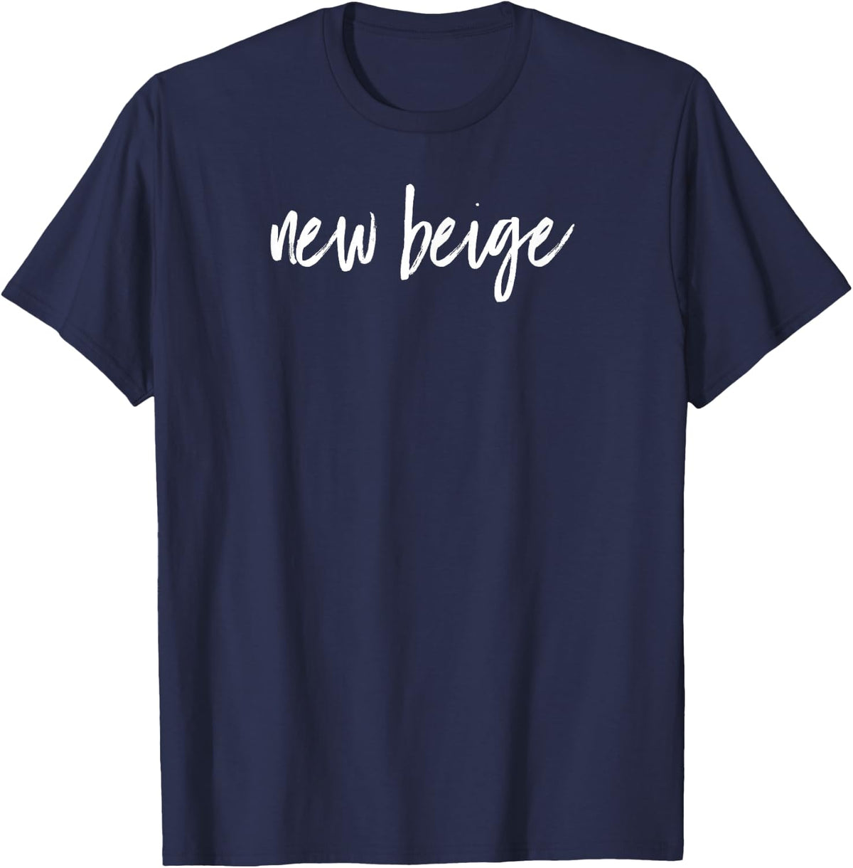 NEW BEIGE Nickname for New Bedford Massachusetts T-Shirt - Navy Blue