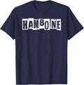 Hambone Bowling T-Shirt - Navy Blue