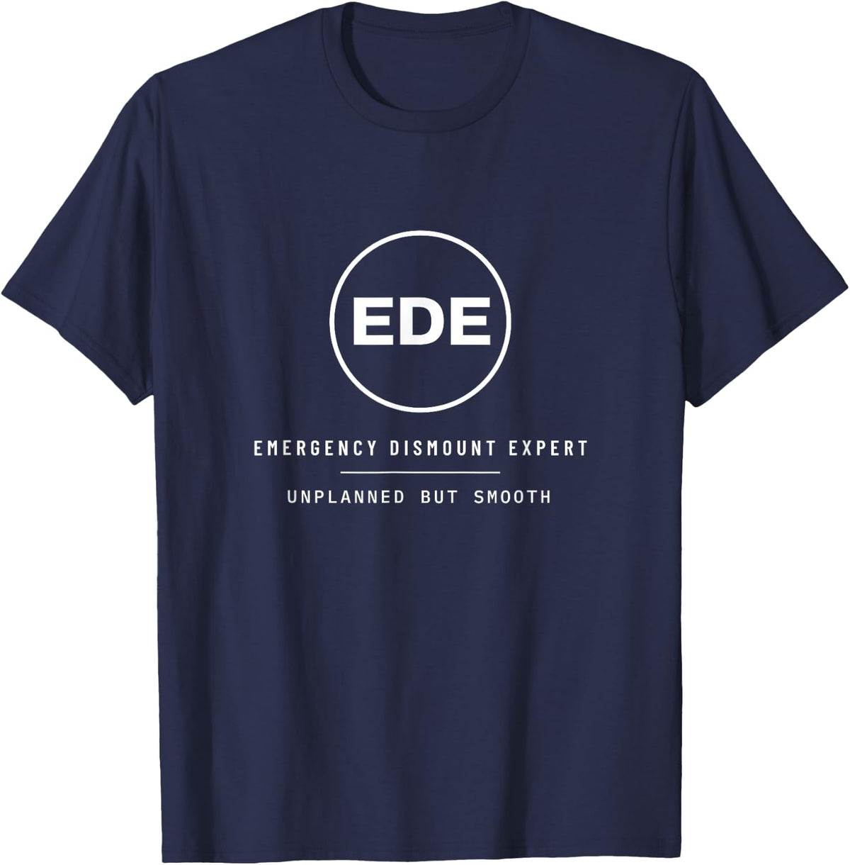 Horse Stable Mare Dressage Horses Equestrian T-Shirt - Navy Blue