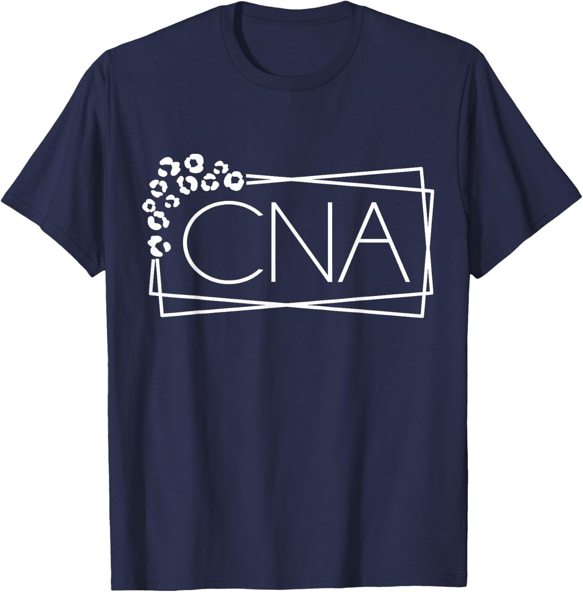CNA Certified Nursing Assistant T-Shirt - Navy Blue