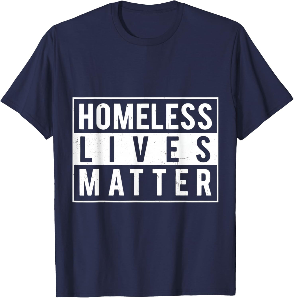 Compassion T-Shirt - Navy Blue