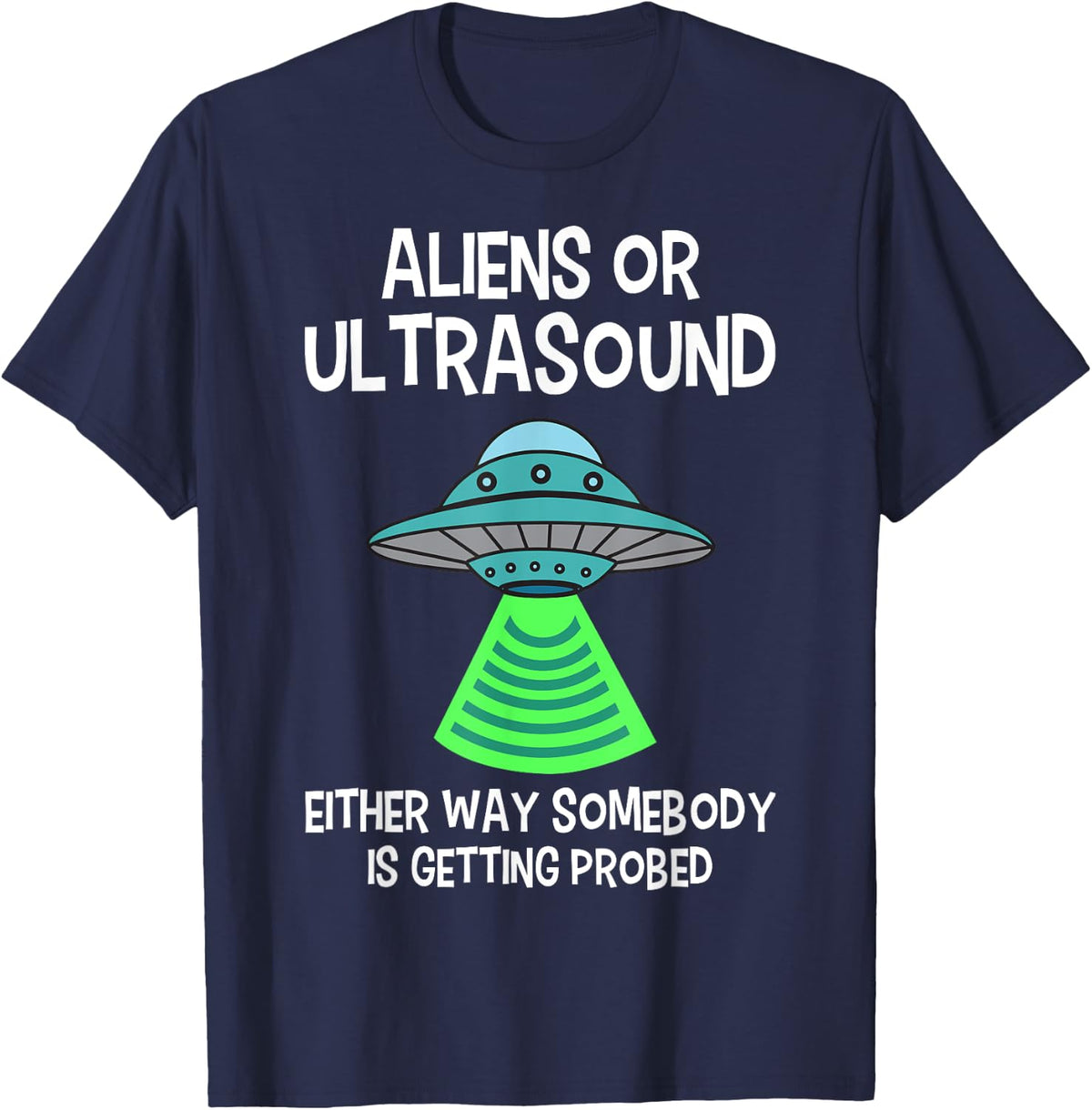 Ultrasound Tech Alien Apparel Unisex-Adults Black T-Shirt Small Classic Fit Short Sleeve Medical Ultrasound Themed Shirts -