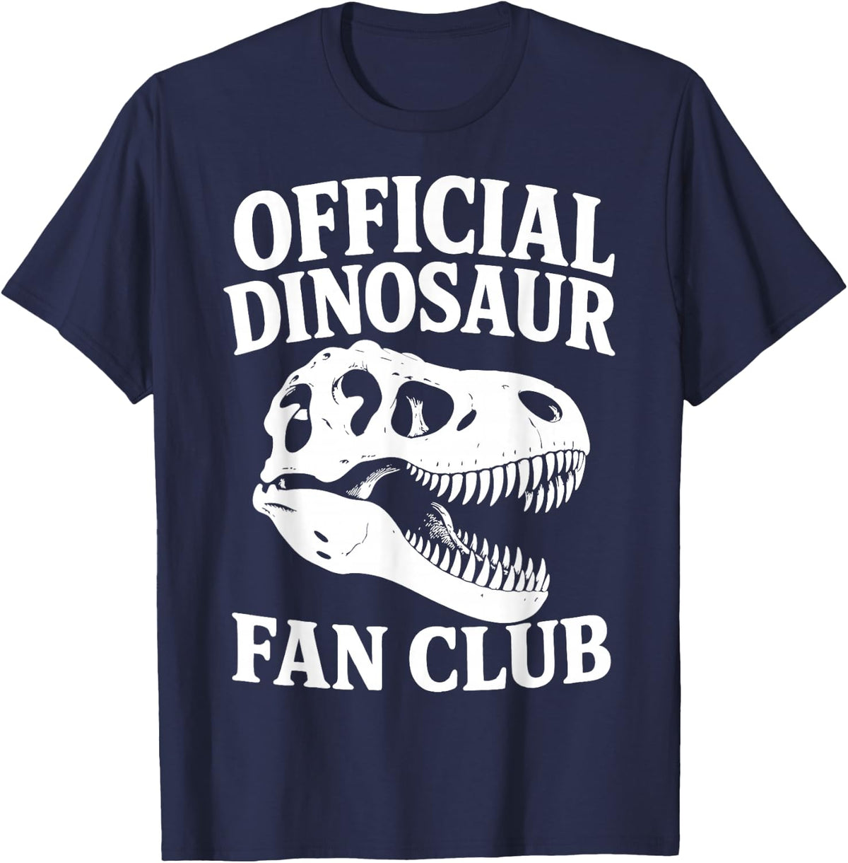 Vintage Paleontology Team Dinosaur Paleontologist T-Shirt - Navy Blue
