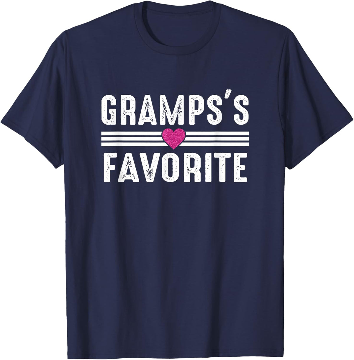 Gramps's Favorite T-Shirt - Navy Blue