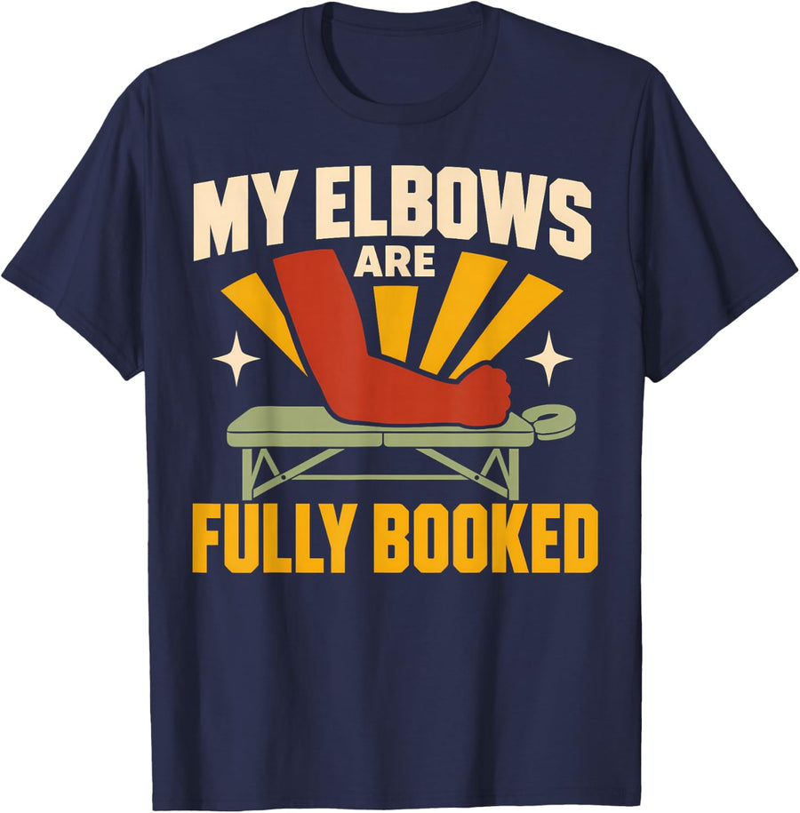 Massage Therapist Massage Therapy LMT Gift T-Shirt - Navy Blue