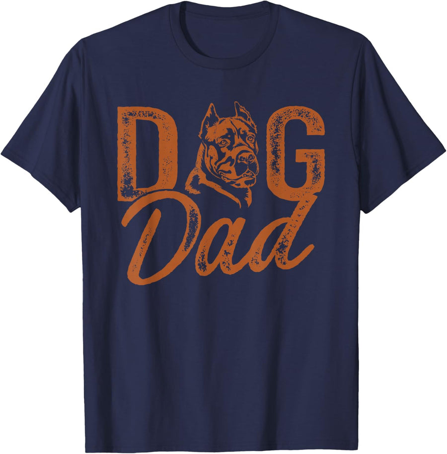 Cane Corso Dog Dad Cane Corso Lover Men T-Shirt - Navy Blue