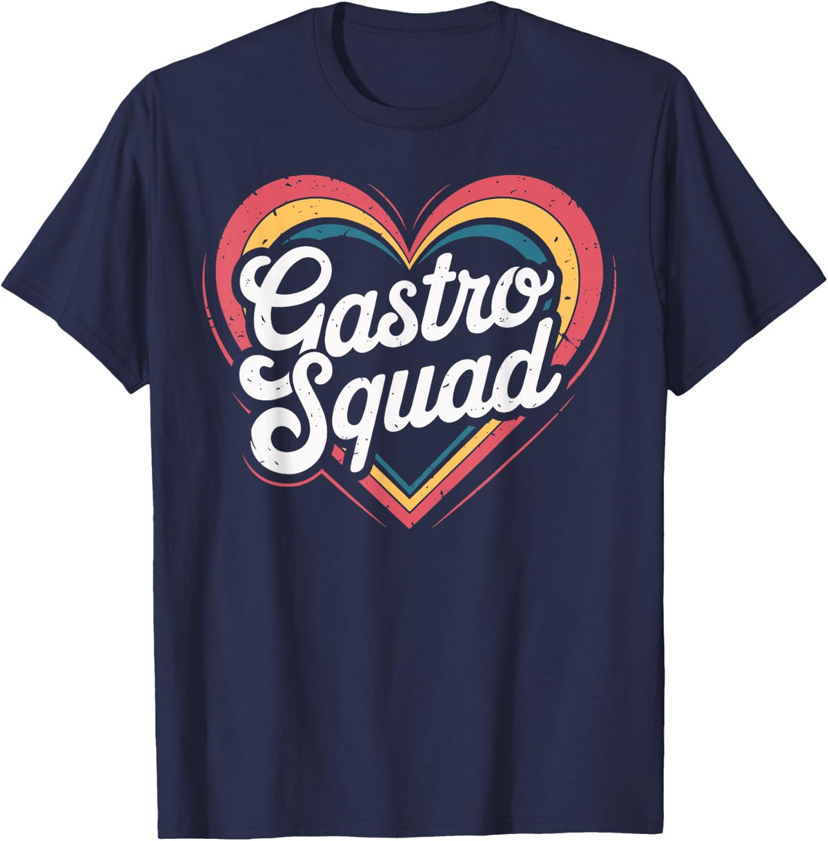 Gastro Squad Gastro Nurse Gastroenterology T-Shirt - Navy Blue