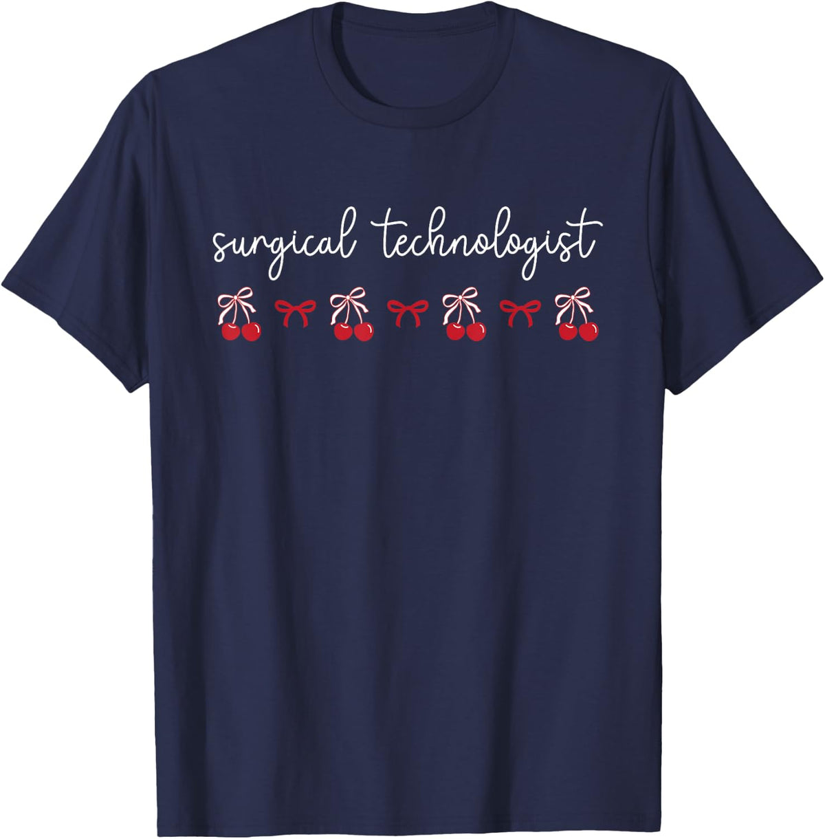 Surgical Technologist Operating Room Medical T-Shirt - Navy Blue