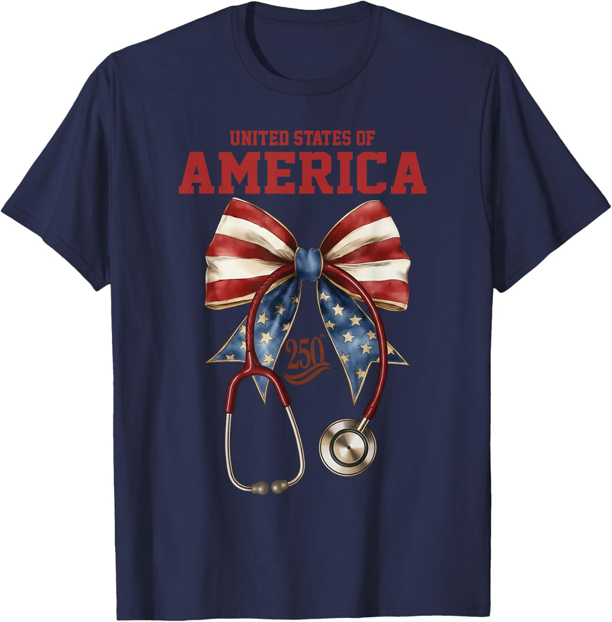 USA 250th T-Shirt - Navy Blue