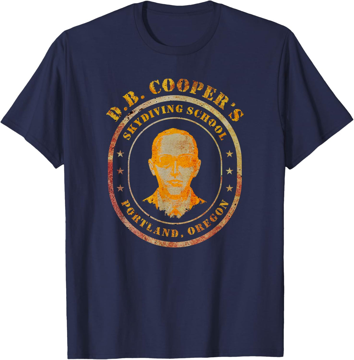DB Cooper T-Shirt - Navy Blue