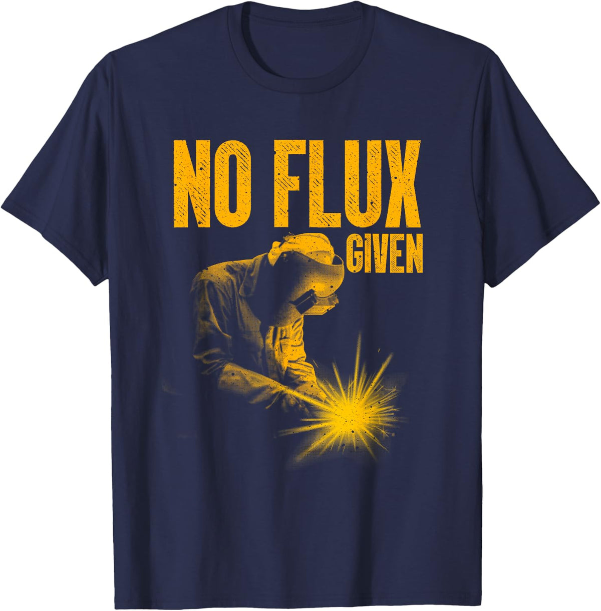 Unique Welding Art for Men Women TIG & MIG Welder Welding T-Shirt - Navy Blue