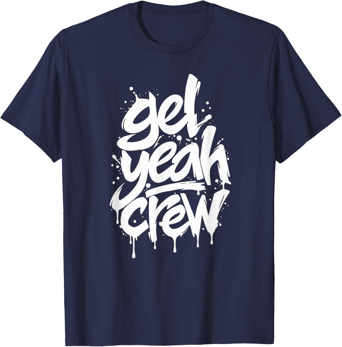 Gel Yeah Crew Sonographer Ultrasound Team Script Humor T-Shirt - Navy Blue