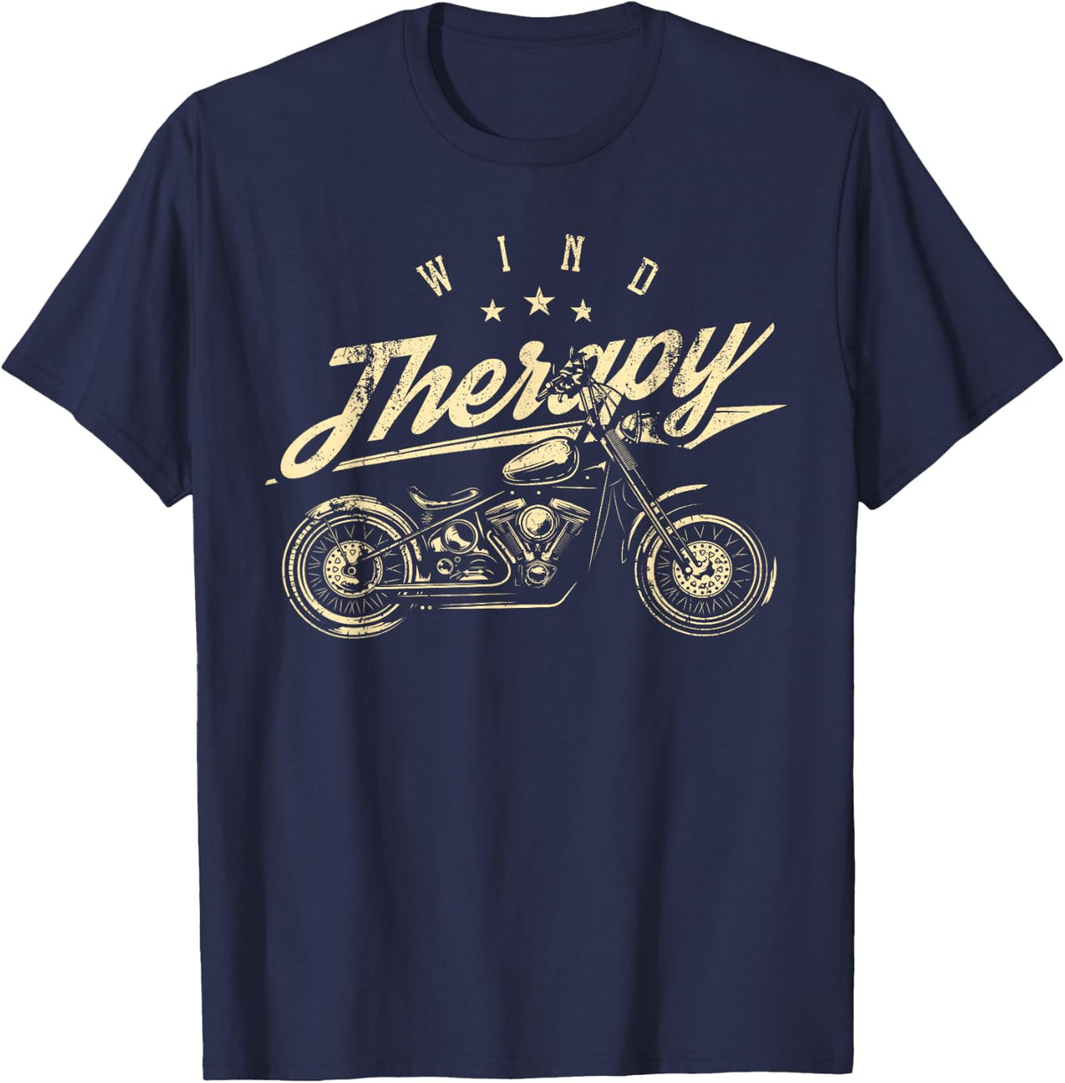 Wind Therapy T-Shirt - Navy Blue