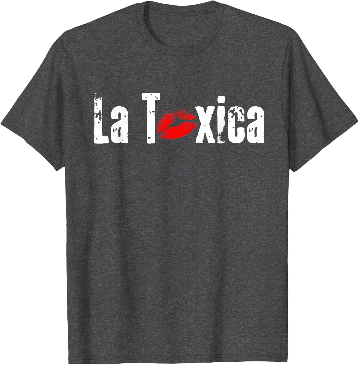 Toxica co. La Toxica Funny Sarcastic Spanish T-Shirt for Feisty Latinas - Women's X-Small Black Short Sleeve Crew Neck