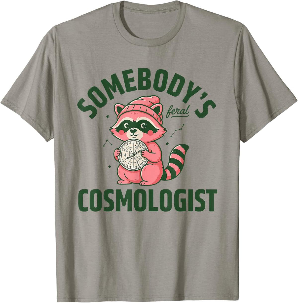Cosmology Astrophysics Space Science Universe Study T-Shirt - Slate Grey