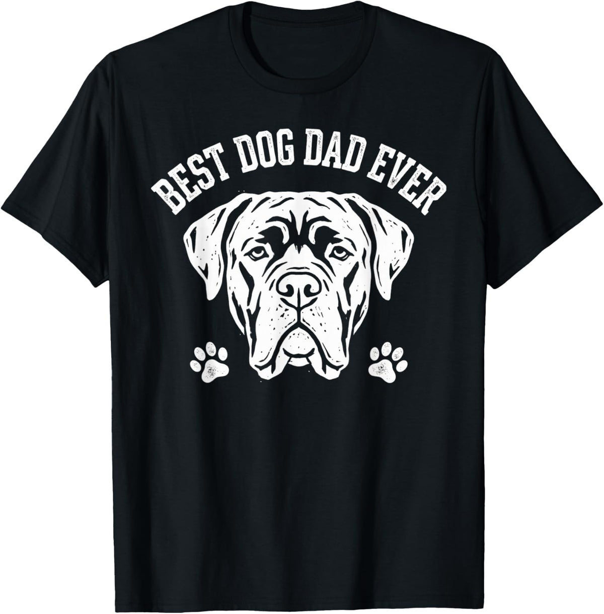 Cane Corso Dad Proud Love Best Ever Owner Puppy Lover T-Shirt - Black