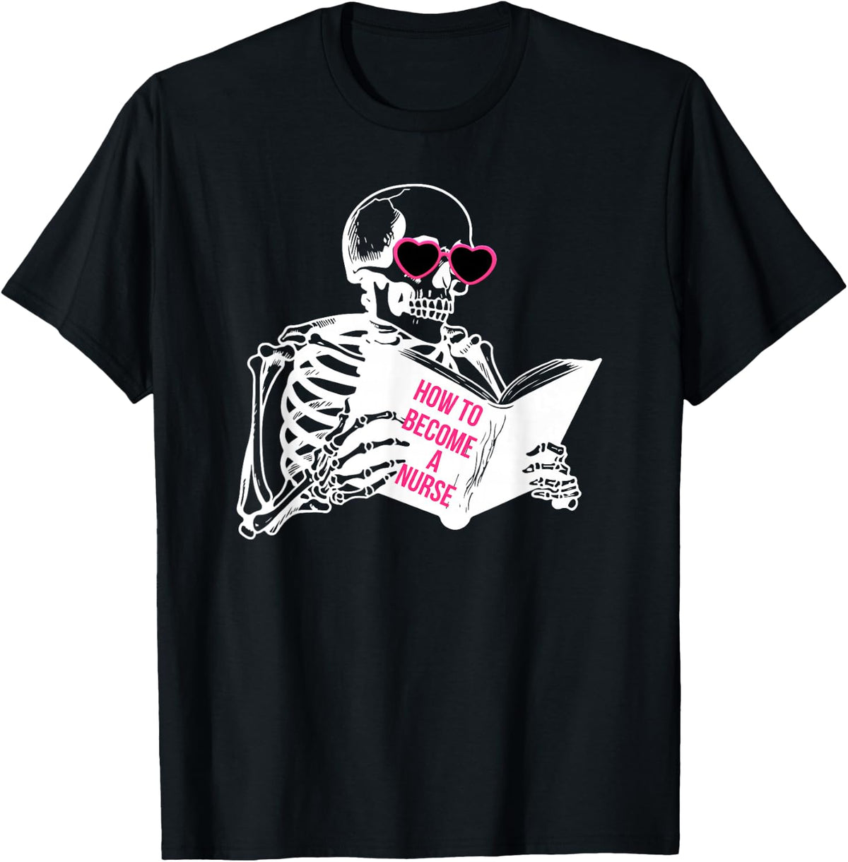 Future Nurse To Be Nursing Student Nursing Degree T-Shirt - Black