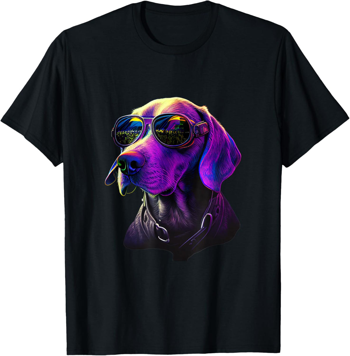 Weimaraner Dogs Weimaraners T-Shirt - Black