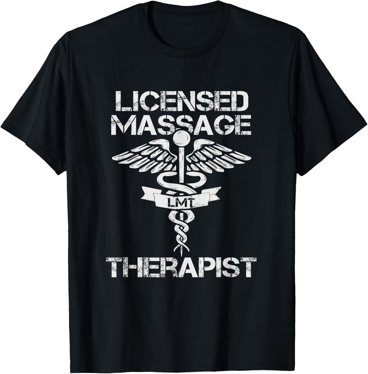 Chiropractic Outift Chiropractor Licensed Massage Therapist T-Shirt - Black