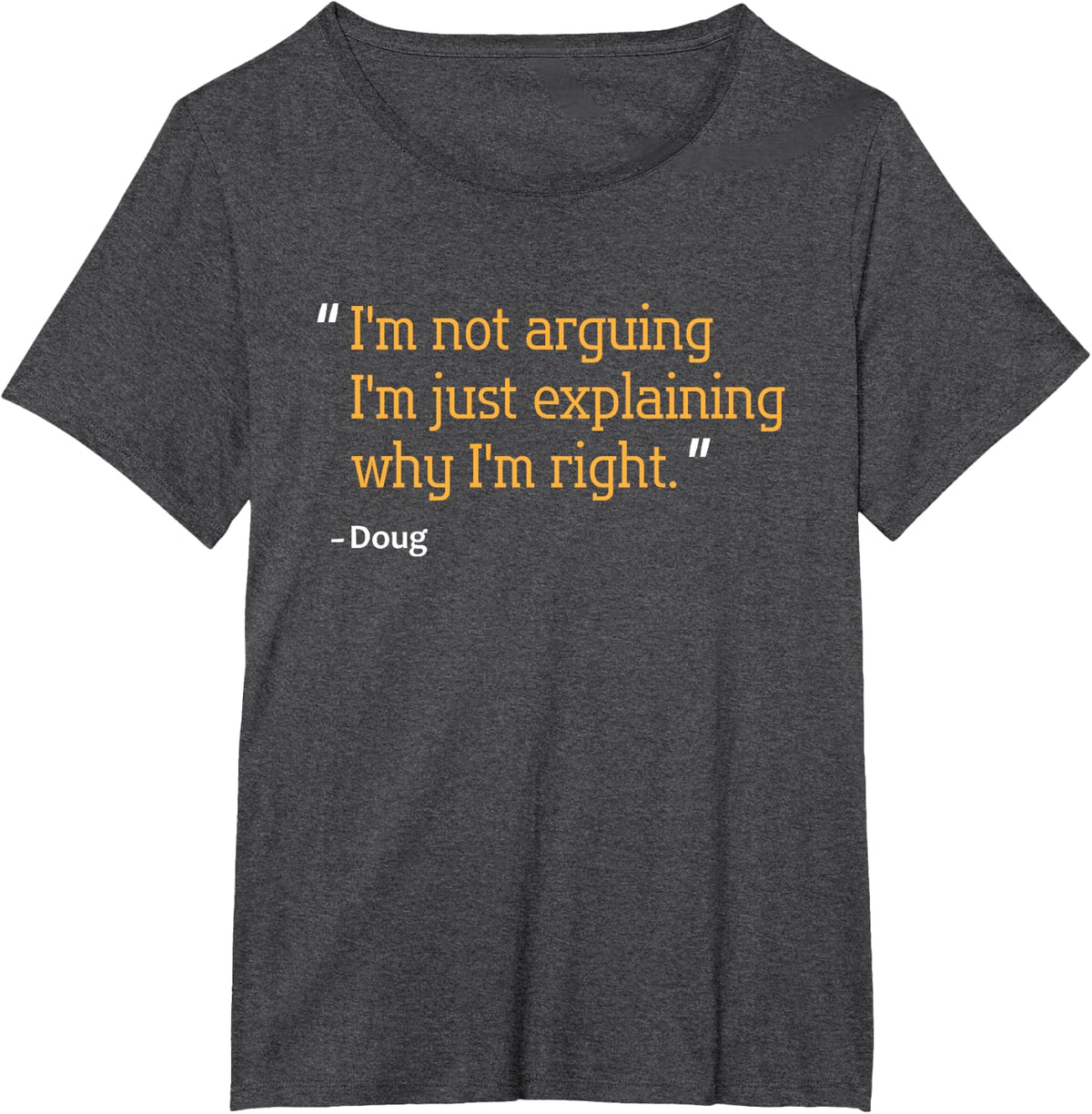 Custom Engineer Fathers Day Christmas Name For Men DOUG Gift Quote Funny Birthday Personalized Name Idea T-Shirt - Dark