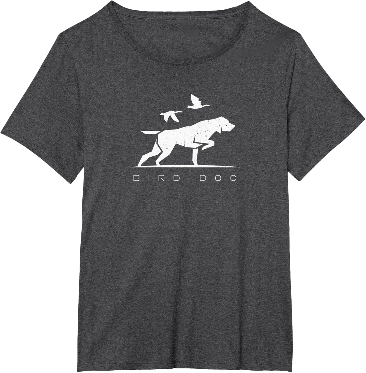 Bird Dog - Hunting T-Shirt - Dark Heather Grey