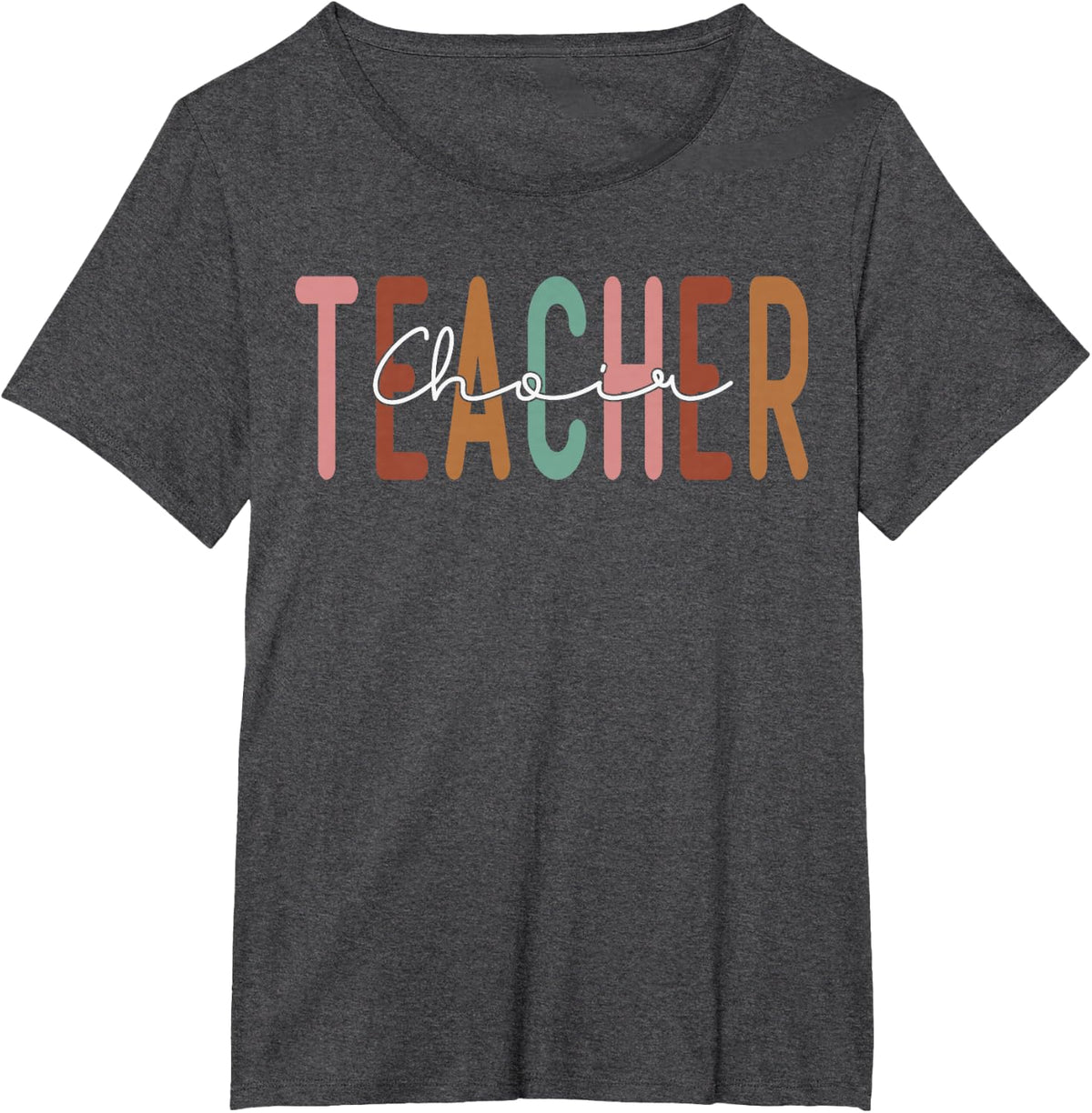 Choir Teacher Retro Back to School Women Vintage T-Shirt - Dark Heather Grey