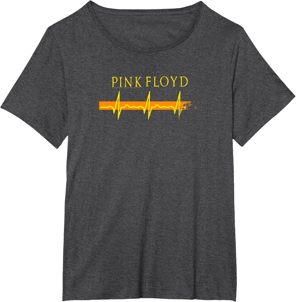 Pink Floyd Heart Beat T-Shirt - Dark Heather Grey